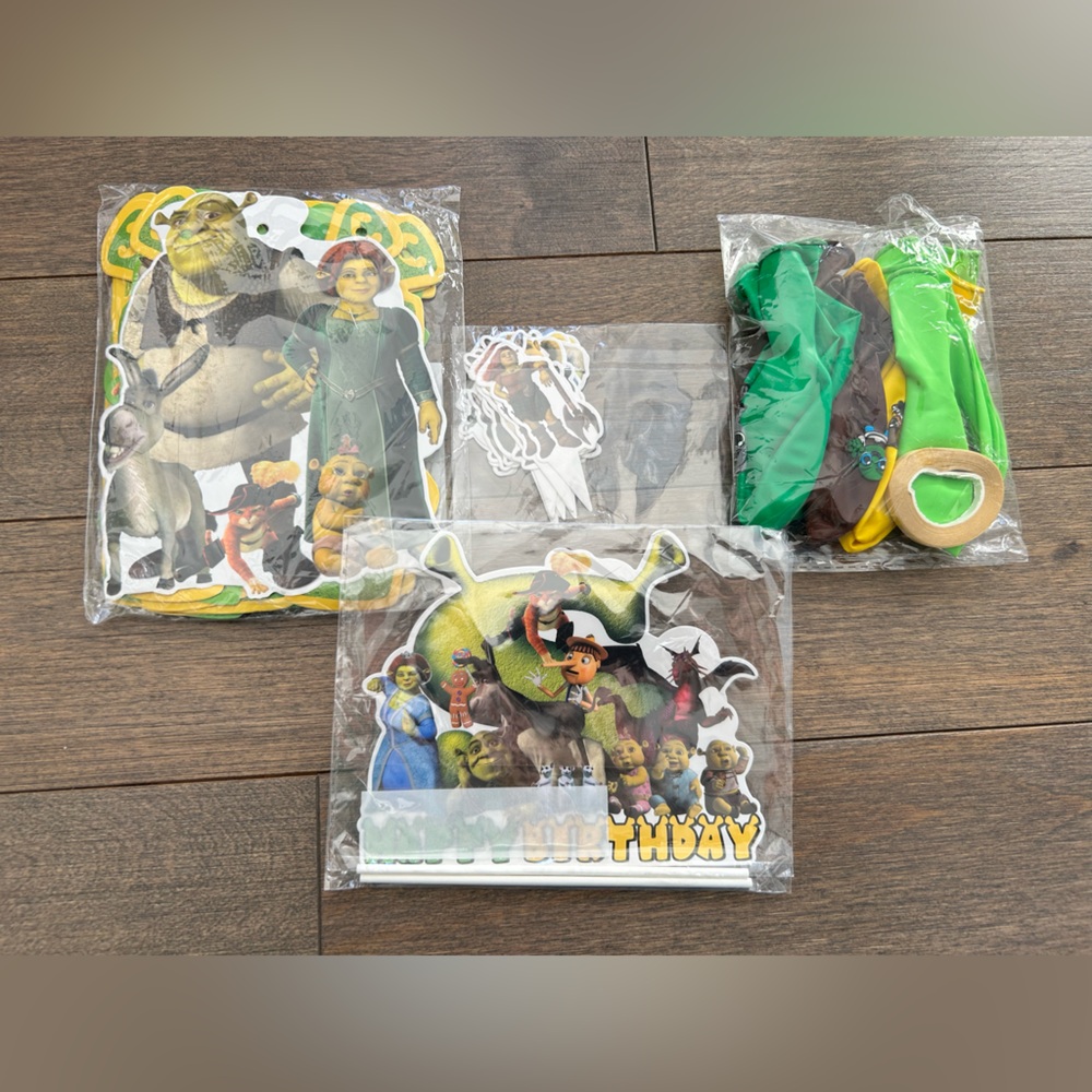 Shrek party decorations‎